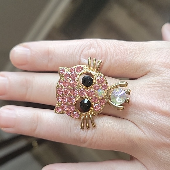 Kitty Adjustable Ring - Picture 1 of 2